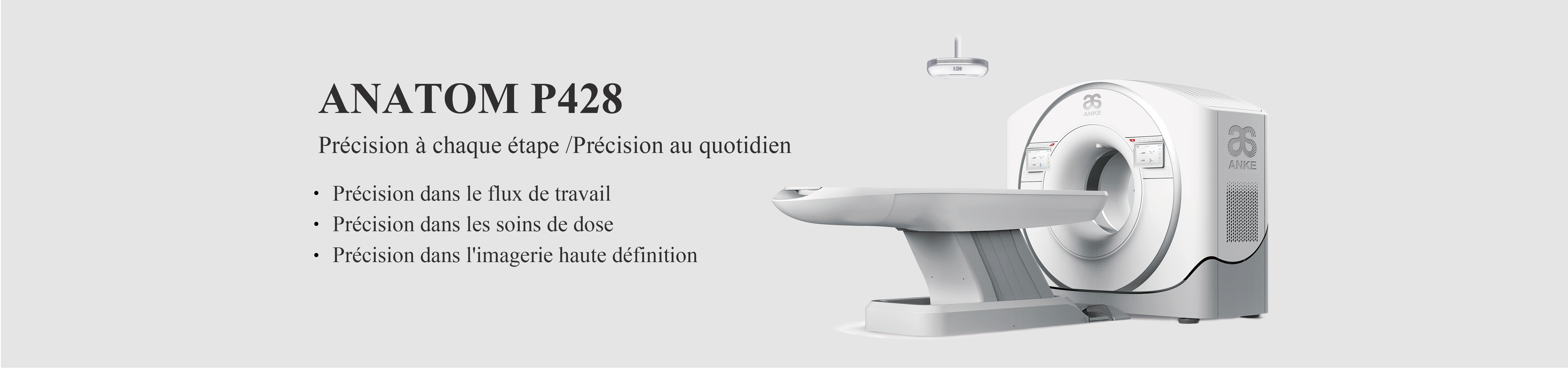 Scanner CT 128 coupes à la pointe de la technologie