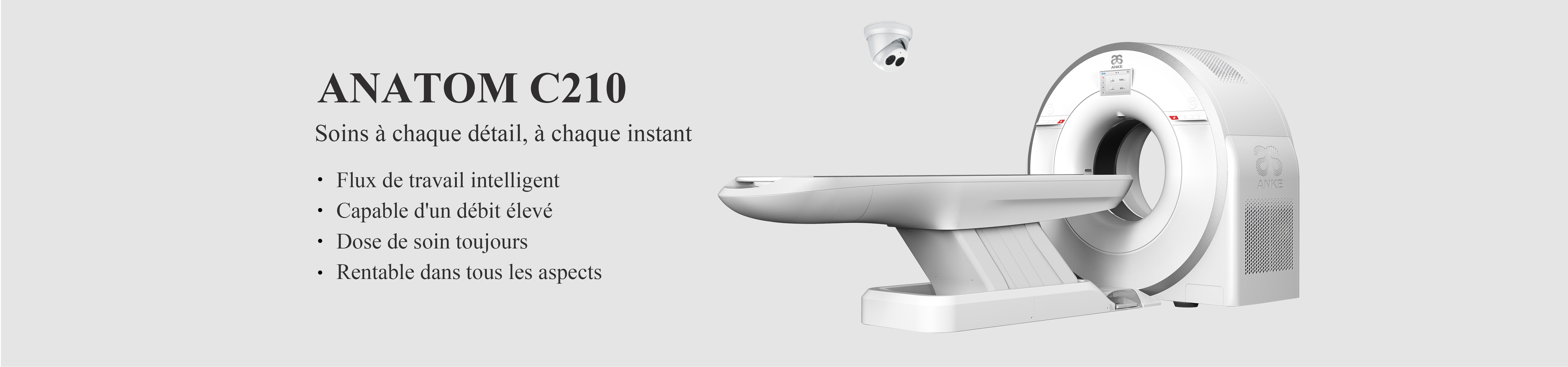 Scanner CT 64 coupes rentable